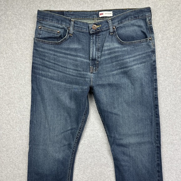 Wrangler Men's Slim Straight Jeans Size‎ 36x32 - Picture 3 of 10